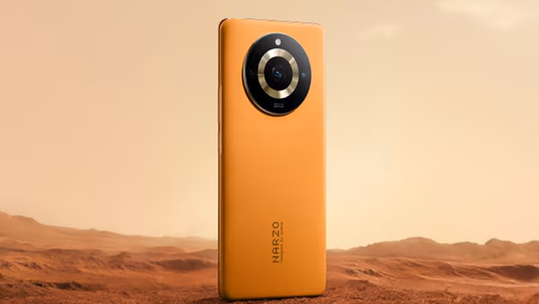 realme narzo 60 pro vegan leather design