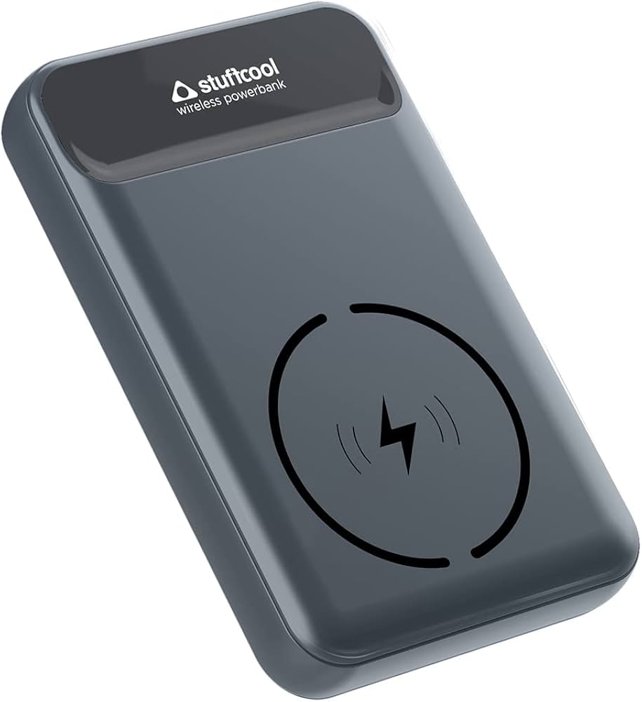 “Stuffcool 10000mAh PD lightweight power bank – stylish compact charger for professionals and laptops”